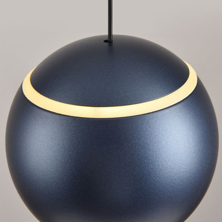 Contemporary 1-Light Mini Globe Spot Pendant Light