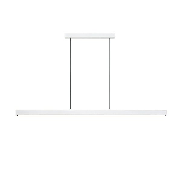 Contemporary Dimmable Linear LED Chandelier Hanging Pendant 24W with Remote