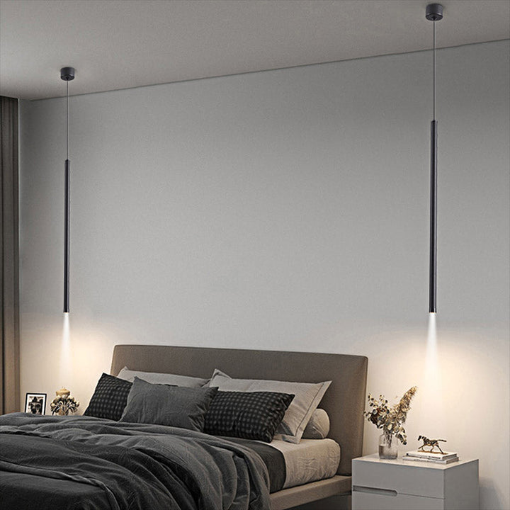 This Minimalist 3W LED Mini Strip Pendant Light will make a sleek and stylish addition to any modern home. Its elegant design is the perfect balance of simplicity and sophisticated, while its integrated, energy-efficient LED brings a focused glow beneath the fixture. Feel inspired and add a touch of luxury to your space! 