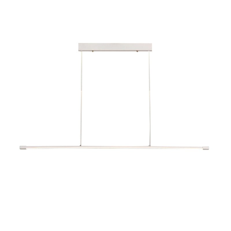 Minimalist LED Strip Kitchen Island Chandelier Linear 3000K 10 Watt