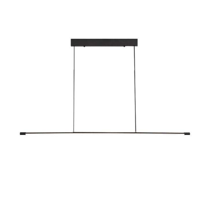 Minimalist LED Strip Kitchen Island Chandelier Linear 3000K 10 Watt