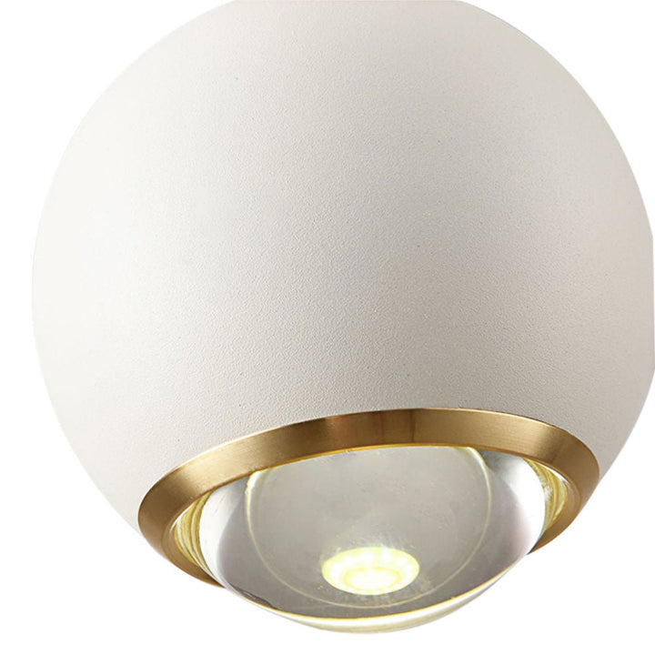 Add a modern touch to your living space with this Minimalist Single Light Sphere Mini Pendant Light Spot Light! The mini globe shape with spot light and auto-lifting kit on the canopy provide task lighting perfect for bedside or bathroom vanity. Experience adjustable, tailored illumination with effortless ease.